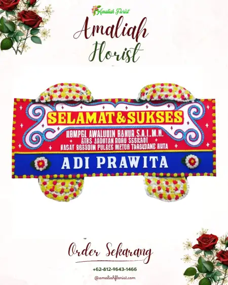 Papan Bunga Ucapan Selamat Kedungadem